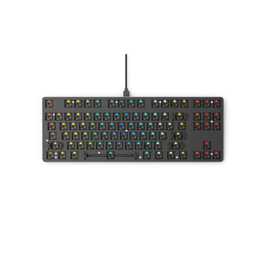 Glorious GMMK 85% TKL Barebone RGB Mechanical Keyboard – Black