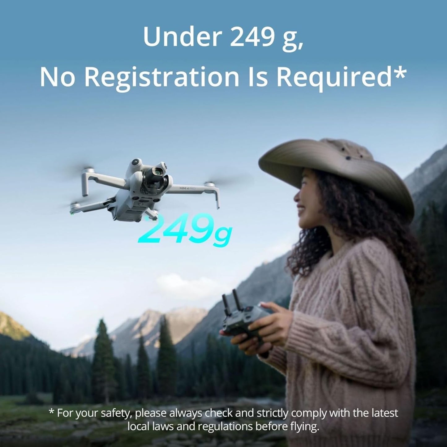 DJI Mini 4 Pro 4K Drone with RC 2 Controller