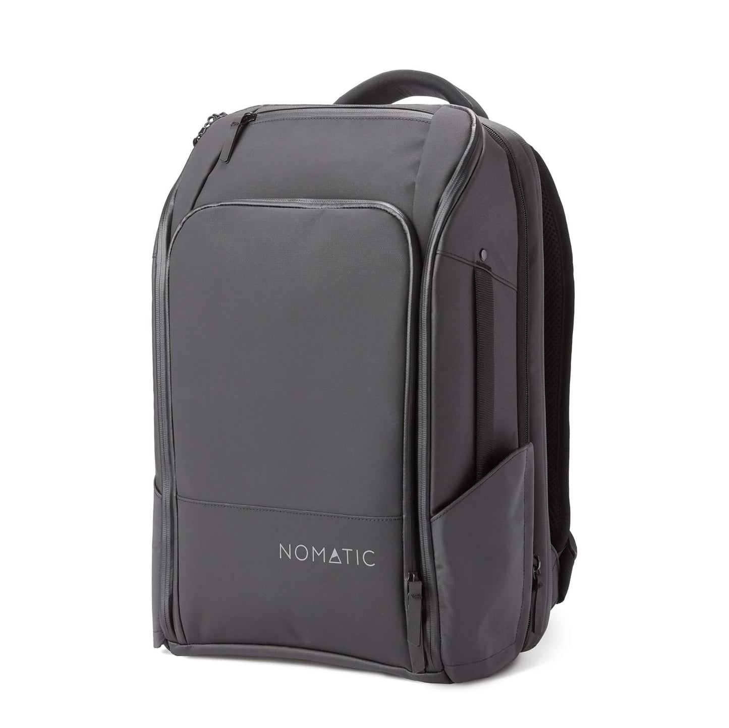 NOMATIC Travel Pack - 20L Water Resistant Laptop Bag - TSA-Ready Expandable Black Backpack