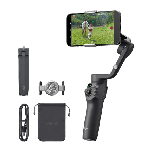DJI Osmo Mobile 6 Smartphone Gimbal 3-Axis Stabilizer w/ Tripod & Clamp