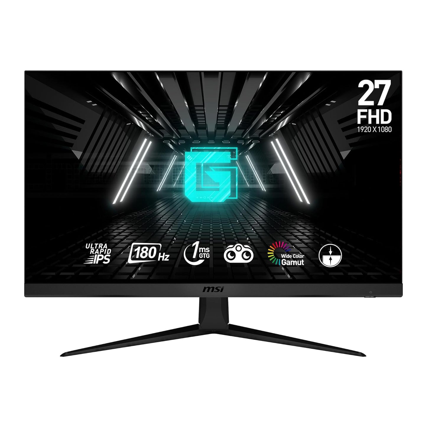 MSI G2712F 27" IPS FHD Monitor – 1920×1080, Ultra Rapid, Used Very Good + Stand