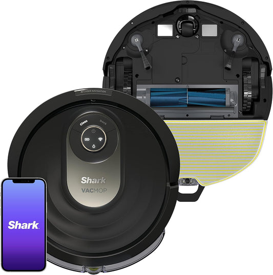 Shark AI Robot Vacuum & Mop (AV2001WD) – Black/Gold