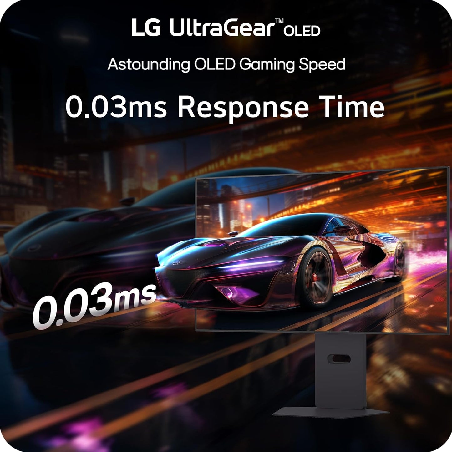 LG 32GX870A-B 32" 4K OLED Gaming Monitor 240Hz 0.03ms UltraGear