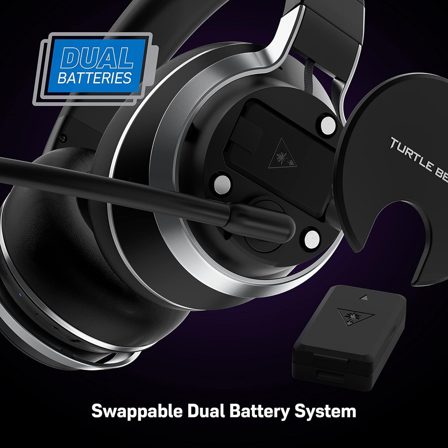 Turtle Beach Stealth Pro Multiplatform Wireless Gaming Headset – Black (TBS-3365-01)