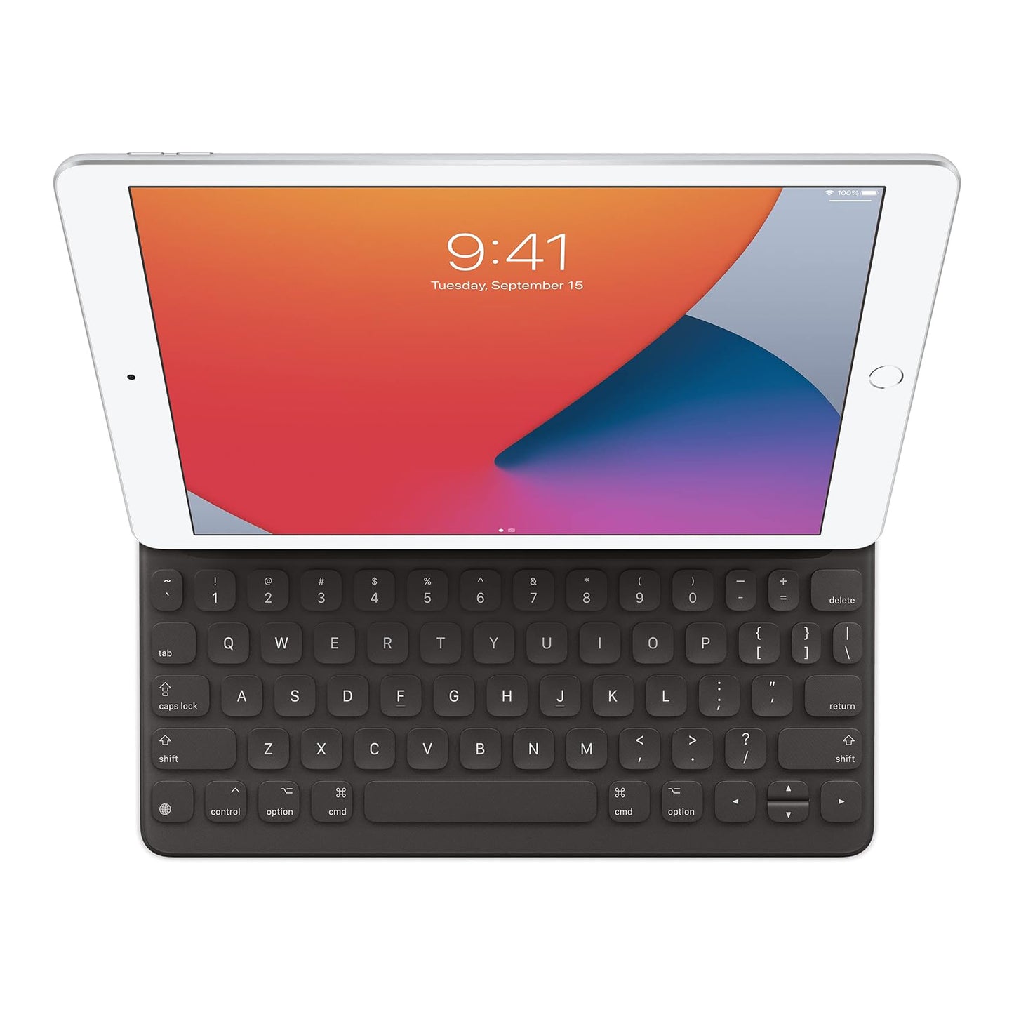 Apple Smart Keyboard: iPad Keyboard and Case for iPad Pro 10.5-inch, iPad Air (3rd Generation), and iPad (7th, 8th, and 9th Generation), Comfortable Typing Experience, US English - Black (MX3L2LL/A)