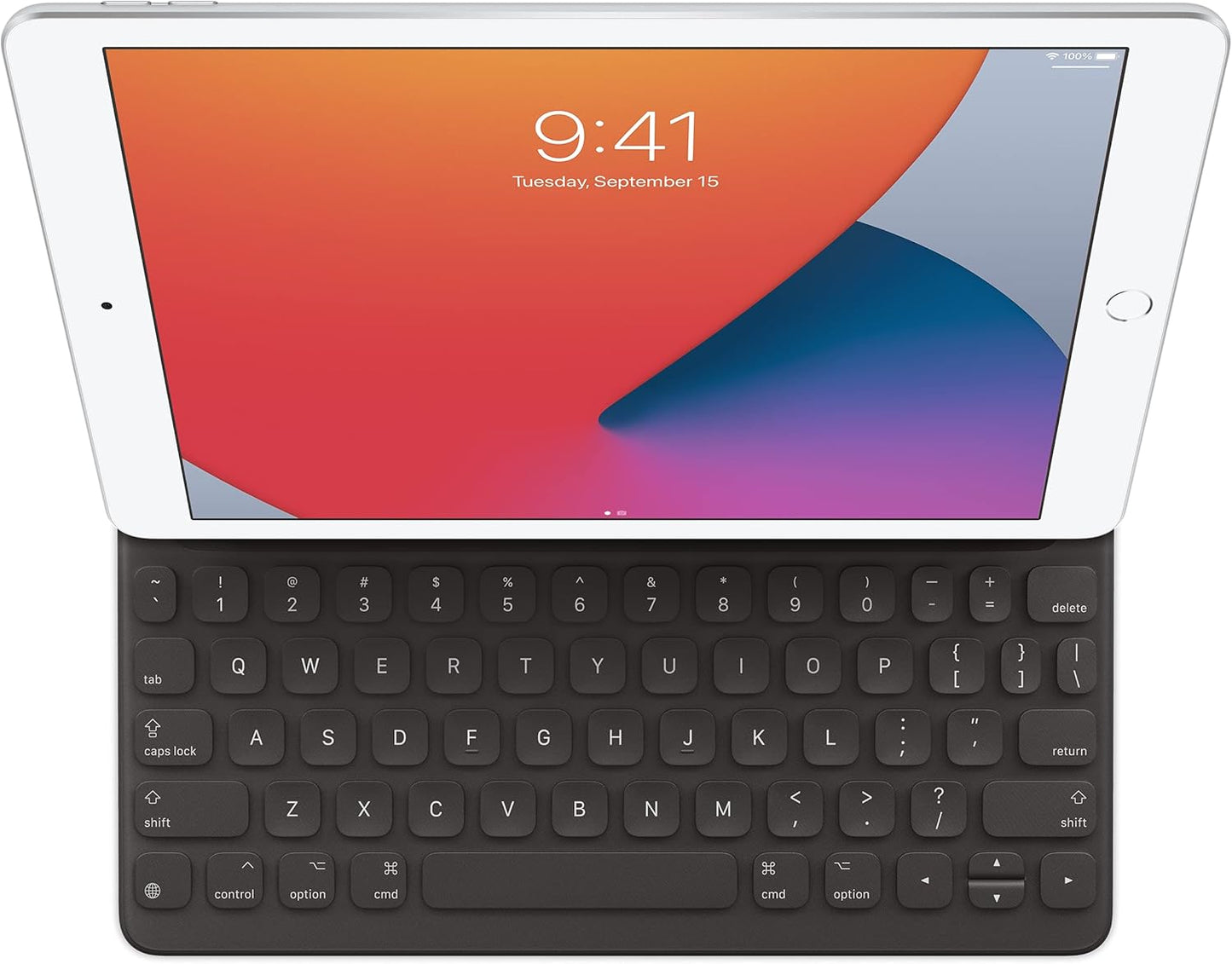 Apple Smart Keyboard iPad Keyboard and Case for iPad Pro 10.5-inch, iPad Air (3rd Generation), and iPad (7th, 8th, and 9th Generation), Comfortable Typing Experience, US English - Black (MX3L2LL/A)