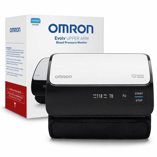 OMRON Evolv Wireless Upper Arm Blood Pressure Monitor w/ Connect App BP7000