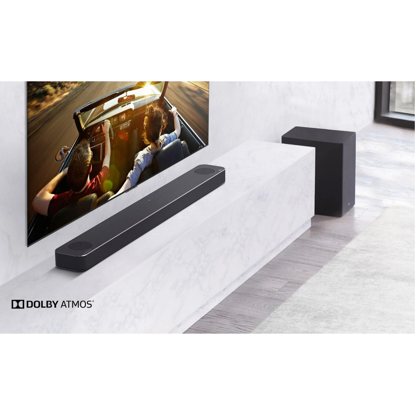 LG SN8YG 3.1.2 Channel High-Resolution Audio Soundbar with Dolby Atmos® & Google Assistant Built-In