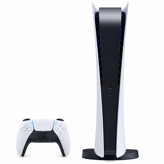 Sony PlayStation 5 Slim Digital CFI-2015 1TB White Console w/ Controller HDMI USB-C