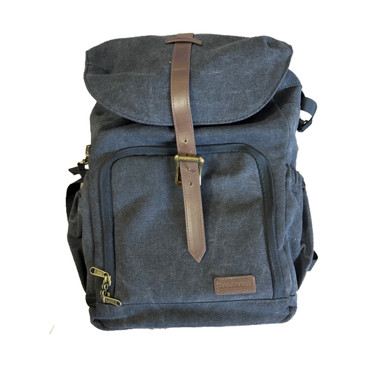 BAGSMART Waterproof Camera Backpack DSLR SLR Laptop Tripod Bag - Gray