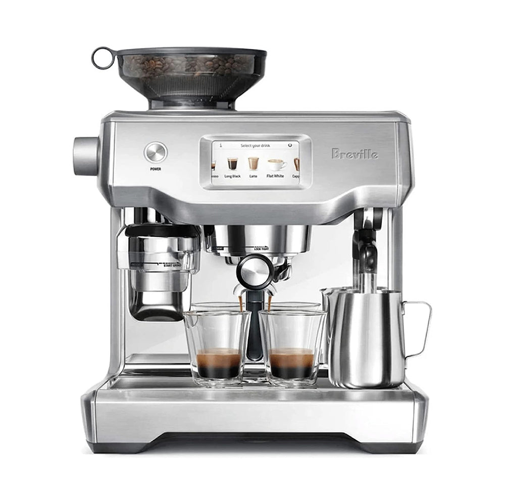 Breville Oracle Touch Espresso Machine, Brushed Stainless Steel, BES990BSS