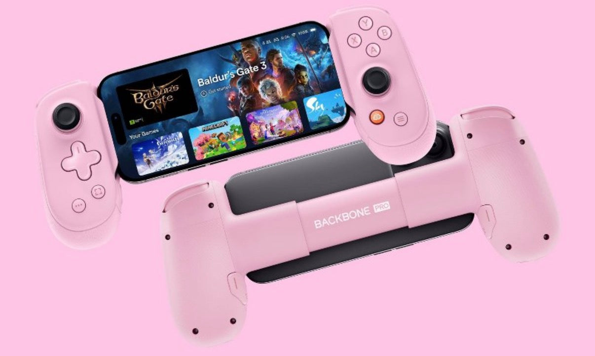 Backbone Pro Mobile and Wireless Gaming Device (USB-C) - Pink (BB-N1-M-T)