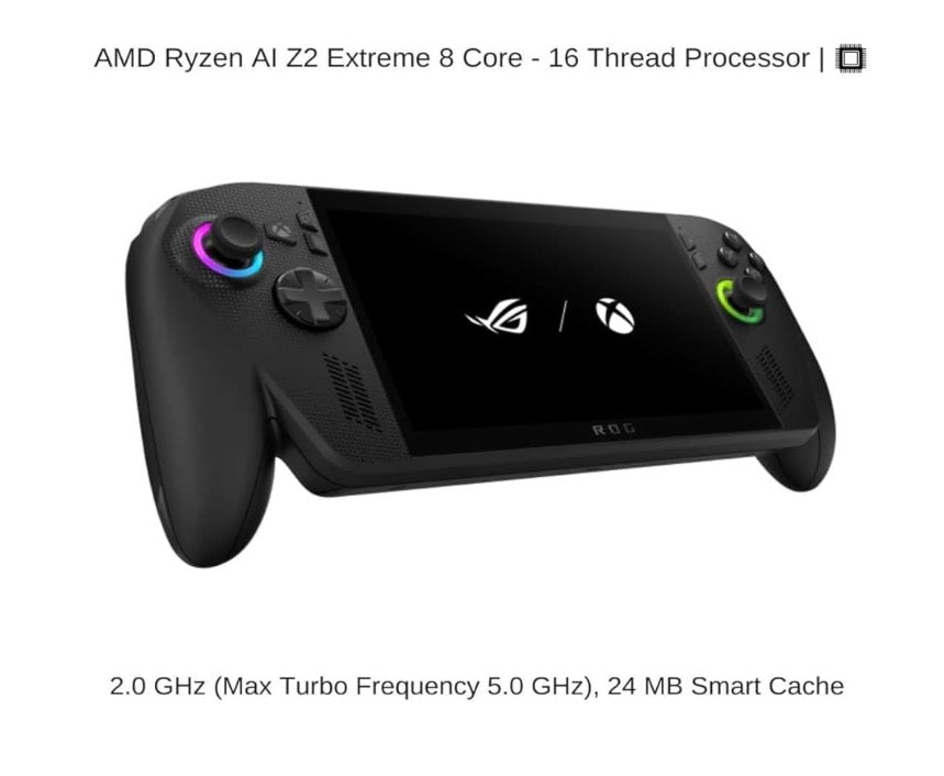 ASUS ROG Xbox Ally X Gaming Handheld – 7" FHD 120Hz (1TB) (RC73XA)