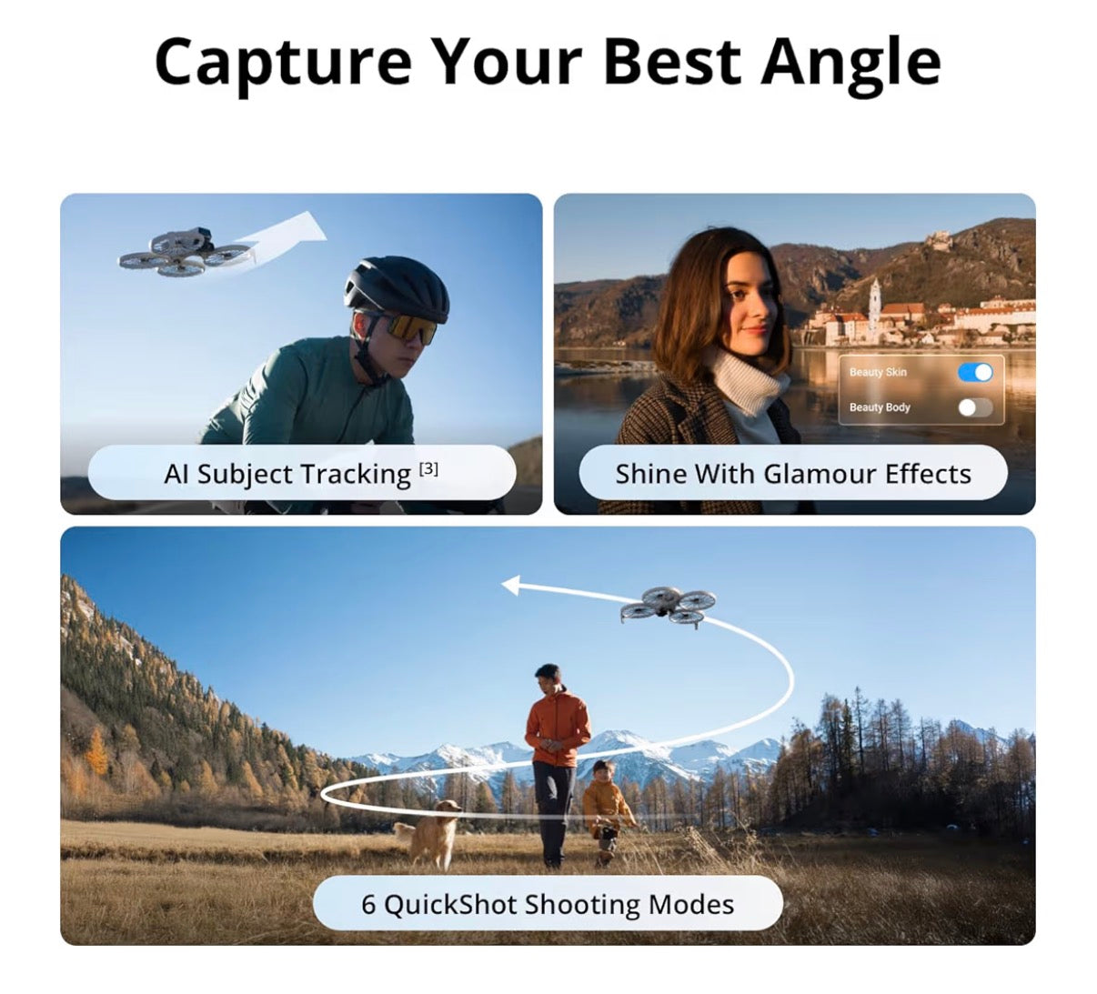 DJI Flip Drone with RC 2 Screen Remote Controller (WA141B)