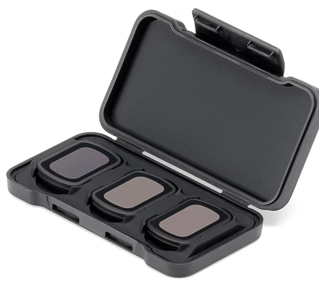 DJI Osmo Pocket 3 Magnetic ND Filters Set w/ Case Cinematic Video Lens Kit
