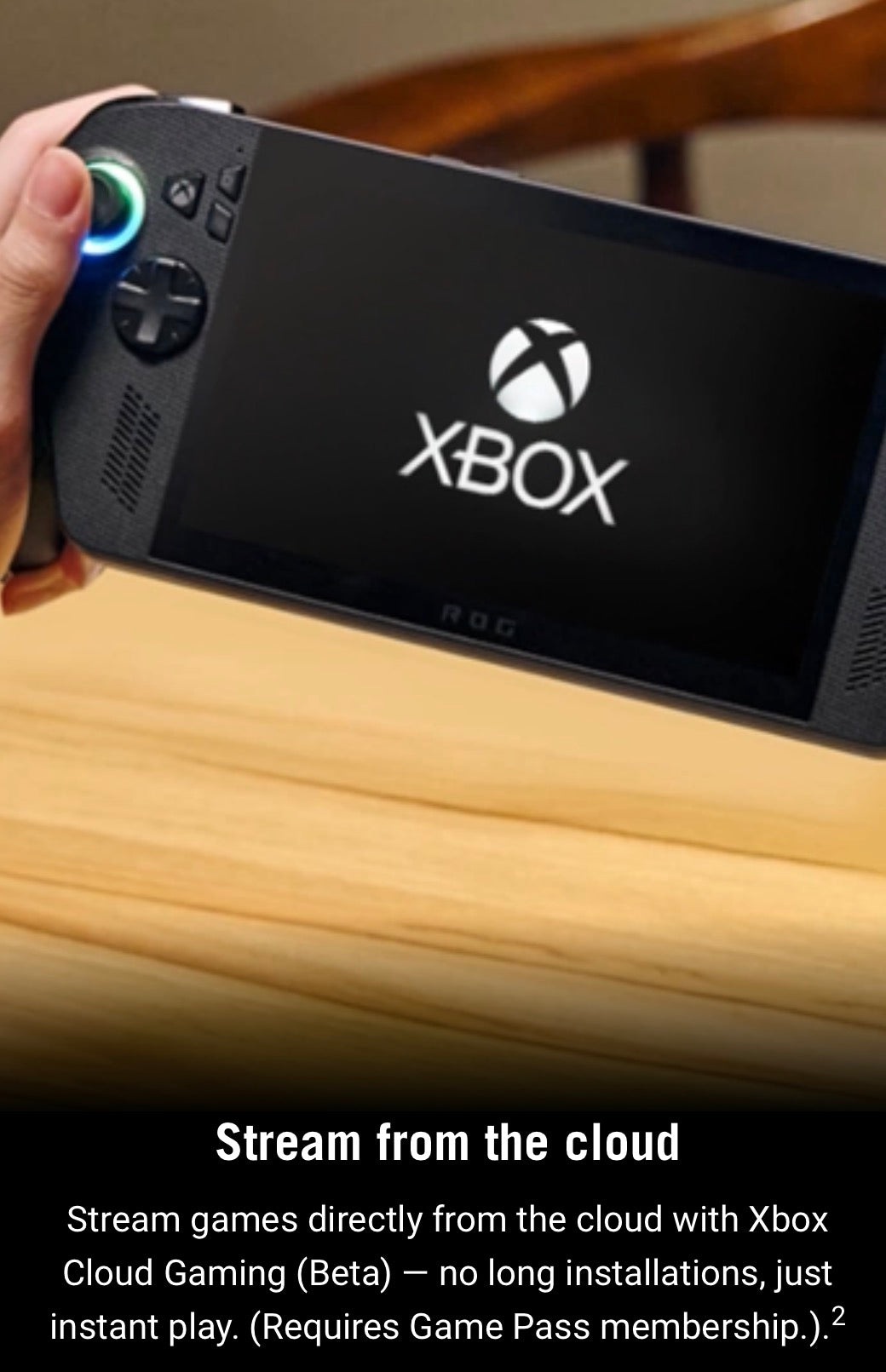 ASUS ROG Xbox Ally X Gaming Handheld – 7" FHD 120Hz (1TB) (RC73XA)