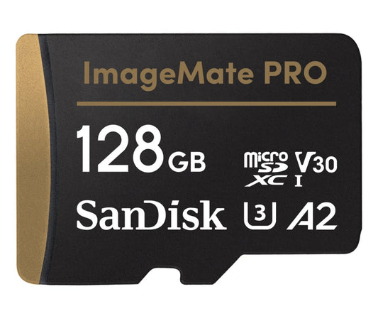 SanDisk ImageMate PRO 128GB microSDXC Card 200MB/s with Adapter