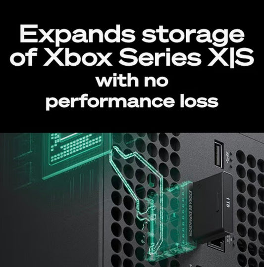 Seagate 1TB Storage Expansion Card NVMe SSD for Xbox Series X|S Black