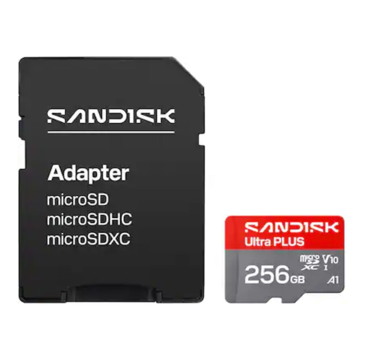 SanDisk Ultra PLUS 256GB microSD Card 200MB/s A1 UHS-I Memory Card