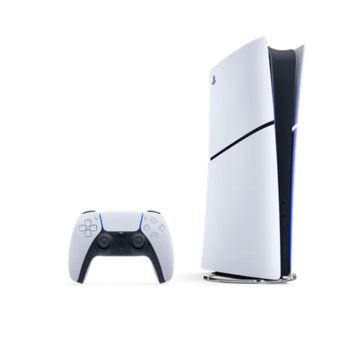 Sony PlayStation 5 Slim Digital CFI-2015 1TB White Console w/ Controller HDMI USB-C