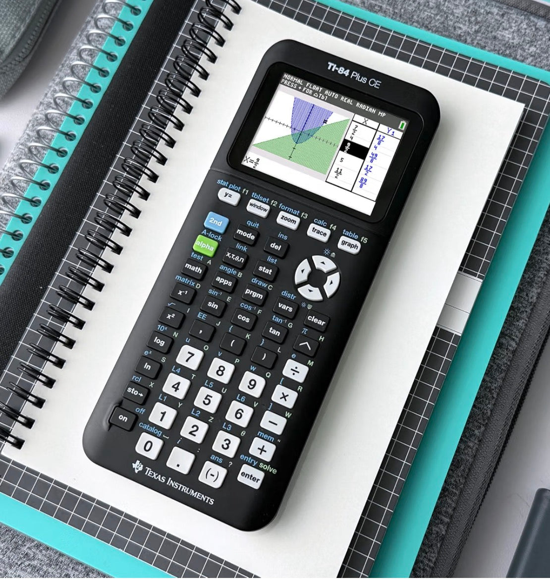 Texas Instruments TI-84 Plus CE Python Color Graphing Calculator Black