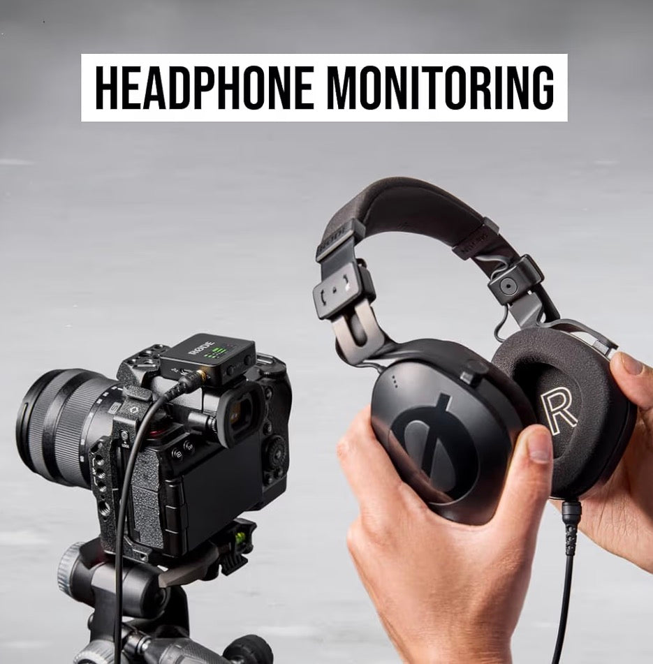RØDE Wireless GO Gen 3 Dual Wireless Microphone System - Black