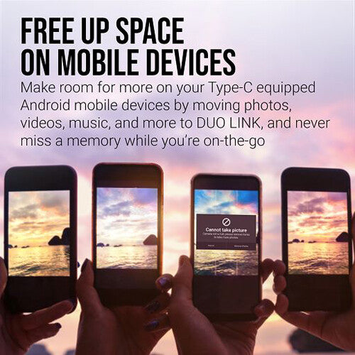 PNY DUO LINK 128GB USB-C & USB-A 3.2 Dual Flash Drive