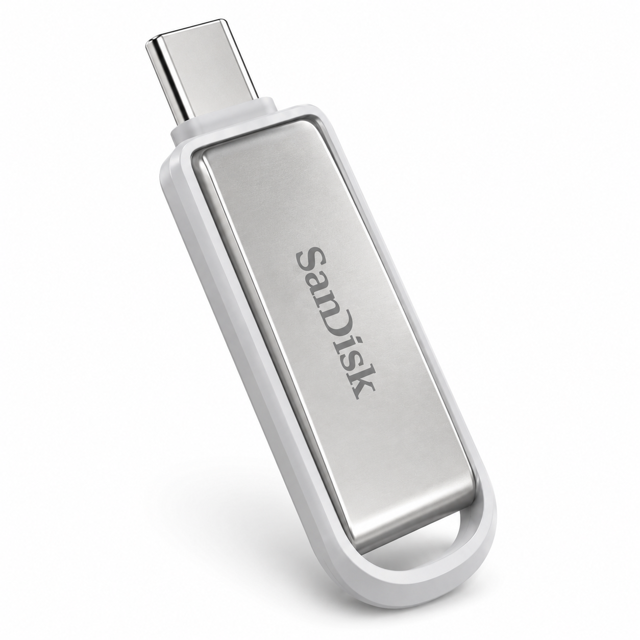 SanDisk Phone Drive 128GB USB-C Flash Drive - Arctic White