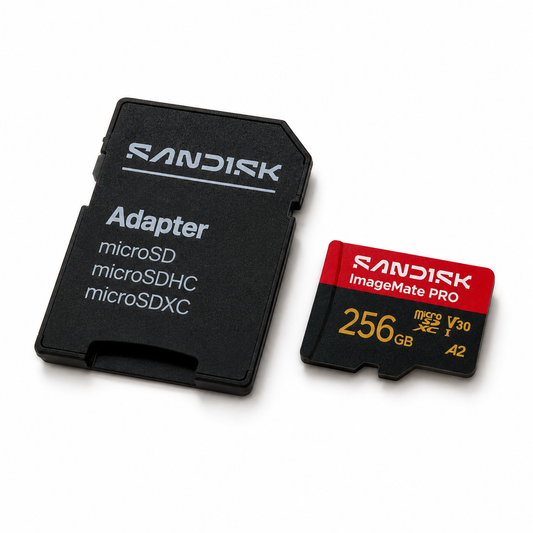 SanDisk ImageMate PRO 256GB microSDXC Memory Card 250MB/s with Adapter