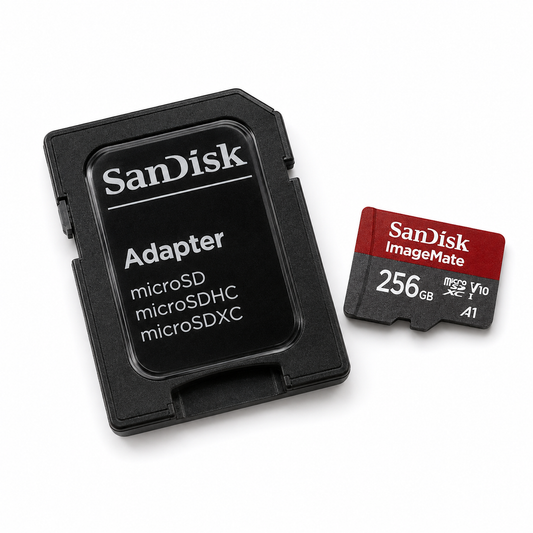 SanDisk ImageMate 256GB microSDXC Card 195MB/s with Adapter