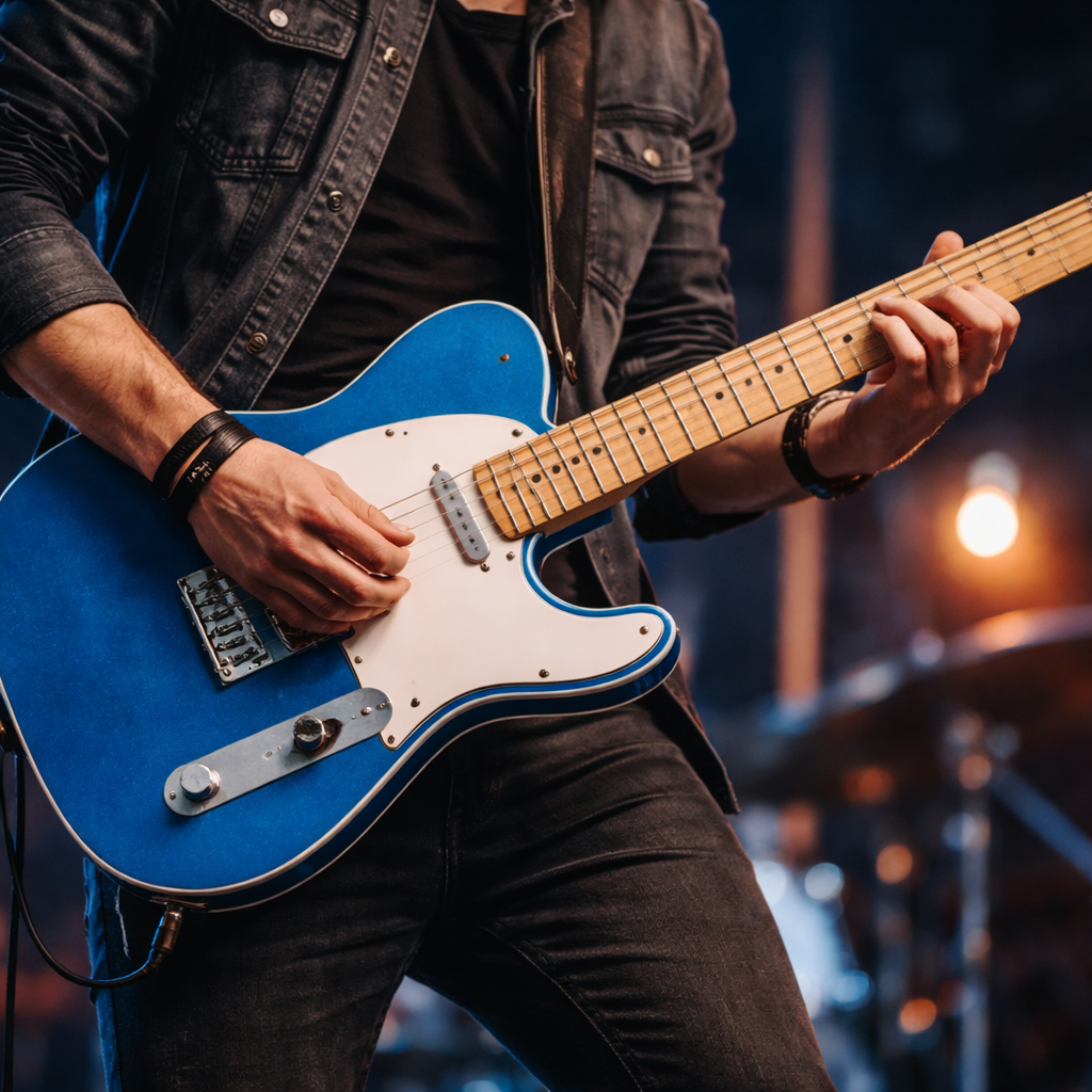 Fender Player Telecaster HSS Daytona Blue Maple Neck Electric Guitar