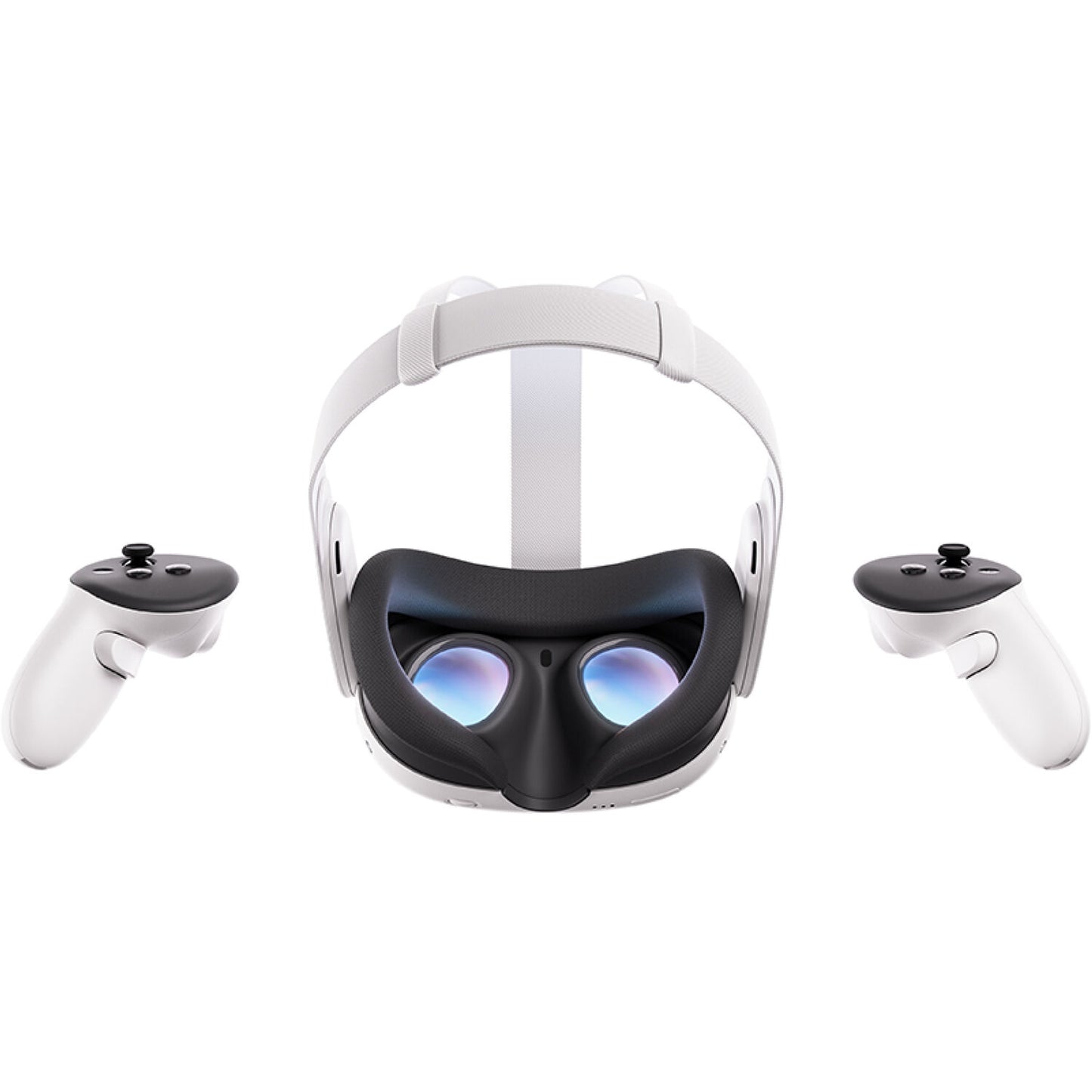 Meta Quest 3 512GB VR Headset Elite Strap Case Touch Plus Controllers Bundle