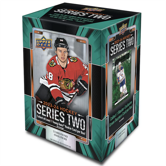 2023-24 Upper Deck Series 2 Hockey Factory Sealed Blaster Box