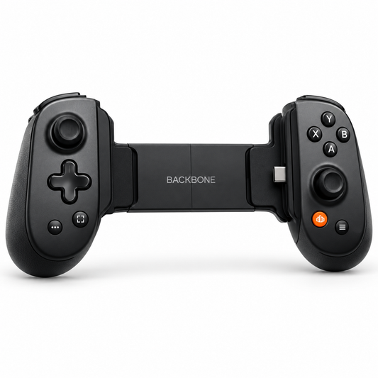 Backbone Pro USB-C and Wireless Mobile Gaming Controller - Black
