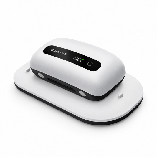 BOBOVR BM60-1 battery on charging dock