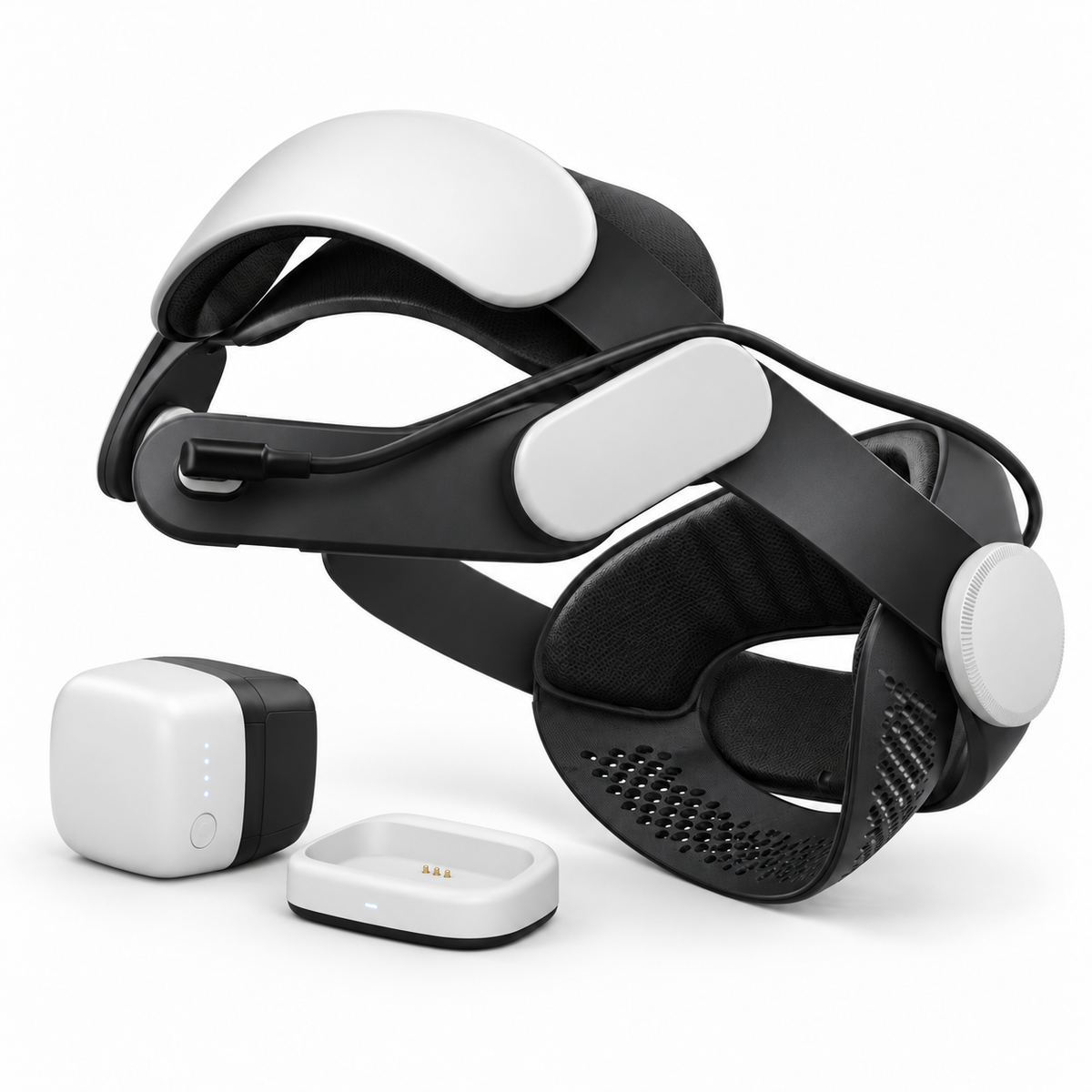 BOBOVR M3 Pro+ strap with separate battery and charging dock