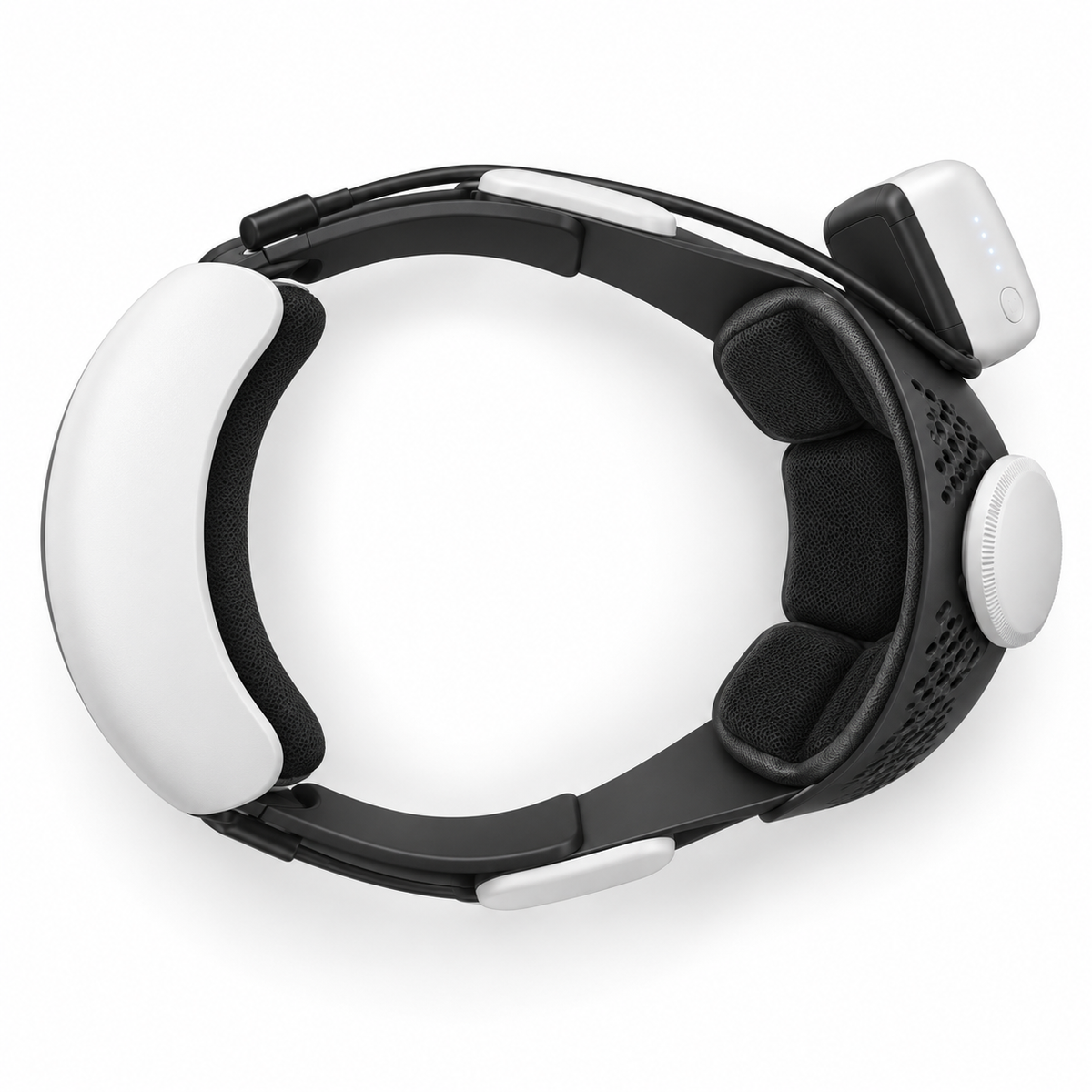 BOBOVR M3 Pro+ battery head strap, overhead view