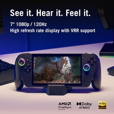 ASUS ROG Xbox Ally X Gaming Handheld – 7" FHD 120Hz (1TB) (RC73XA)