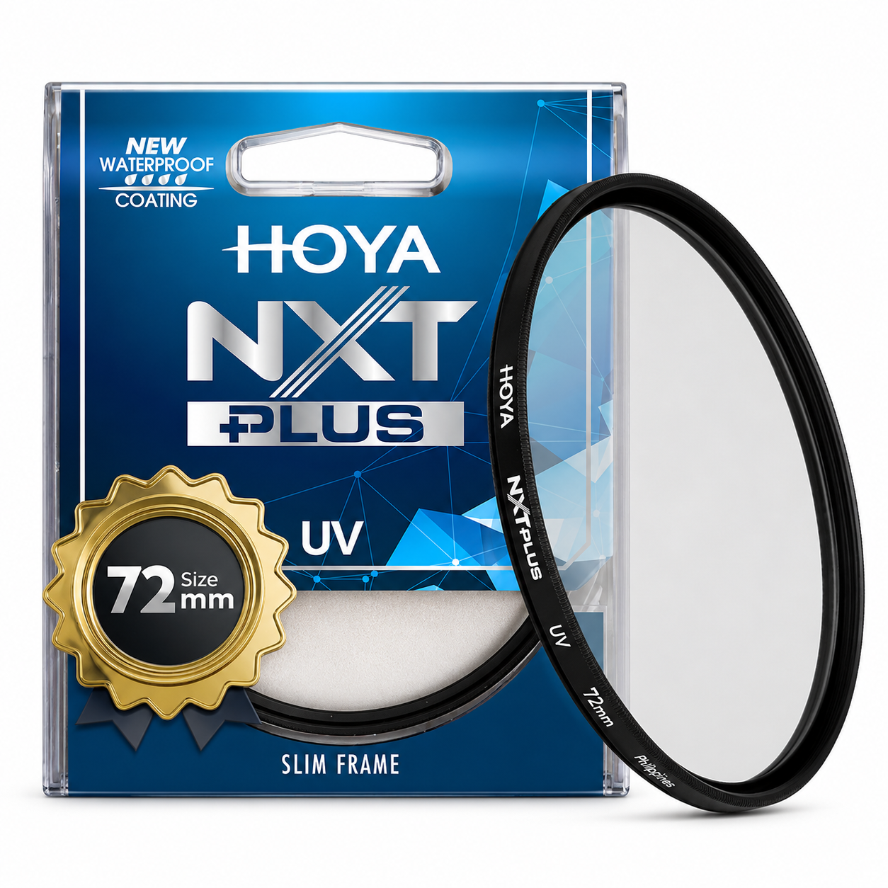 Hoya NXT Plus 72mm UV Filter Schott B270 Glass Multi-Coated Waterproof