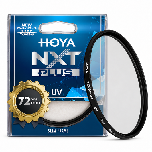 Hoya NXT Plus 72mm UV Filter Schott B270 Glass Multi-Coated Waterproof
