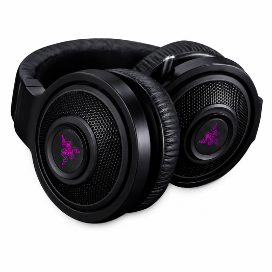 Razer Kraken 7.1 Chroma Surround Sound USB Gaming Headset Black for PC