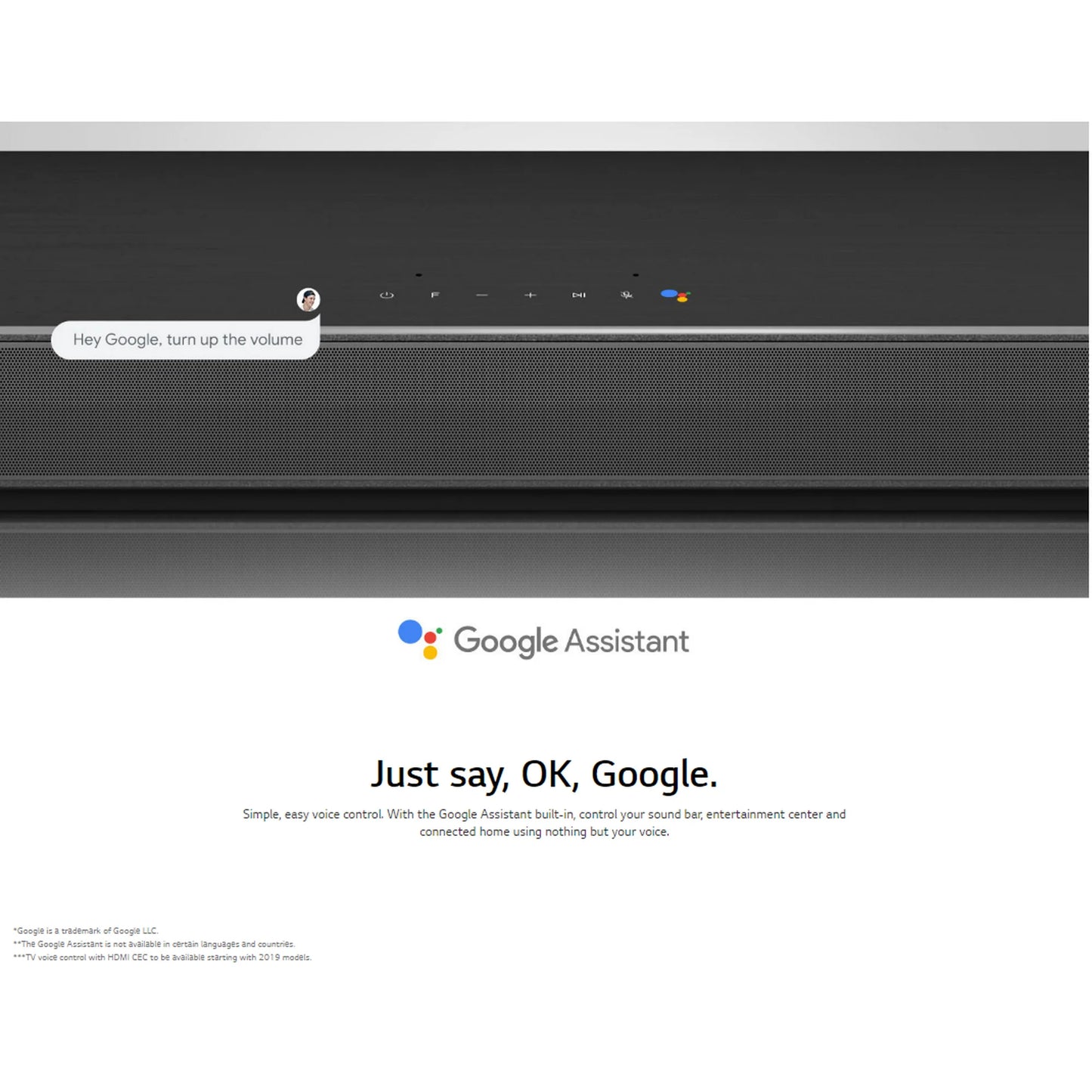LG SN8YG 3.1.2 Channel High-Resolution Audio Soundbar with Dolby Atmos® & Google Assistant Built-In