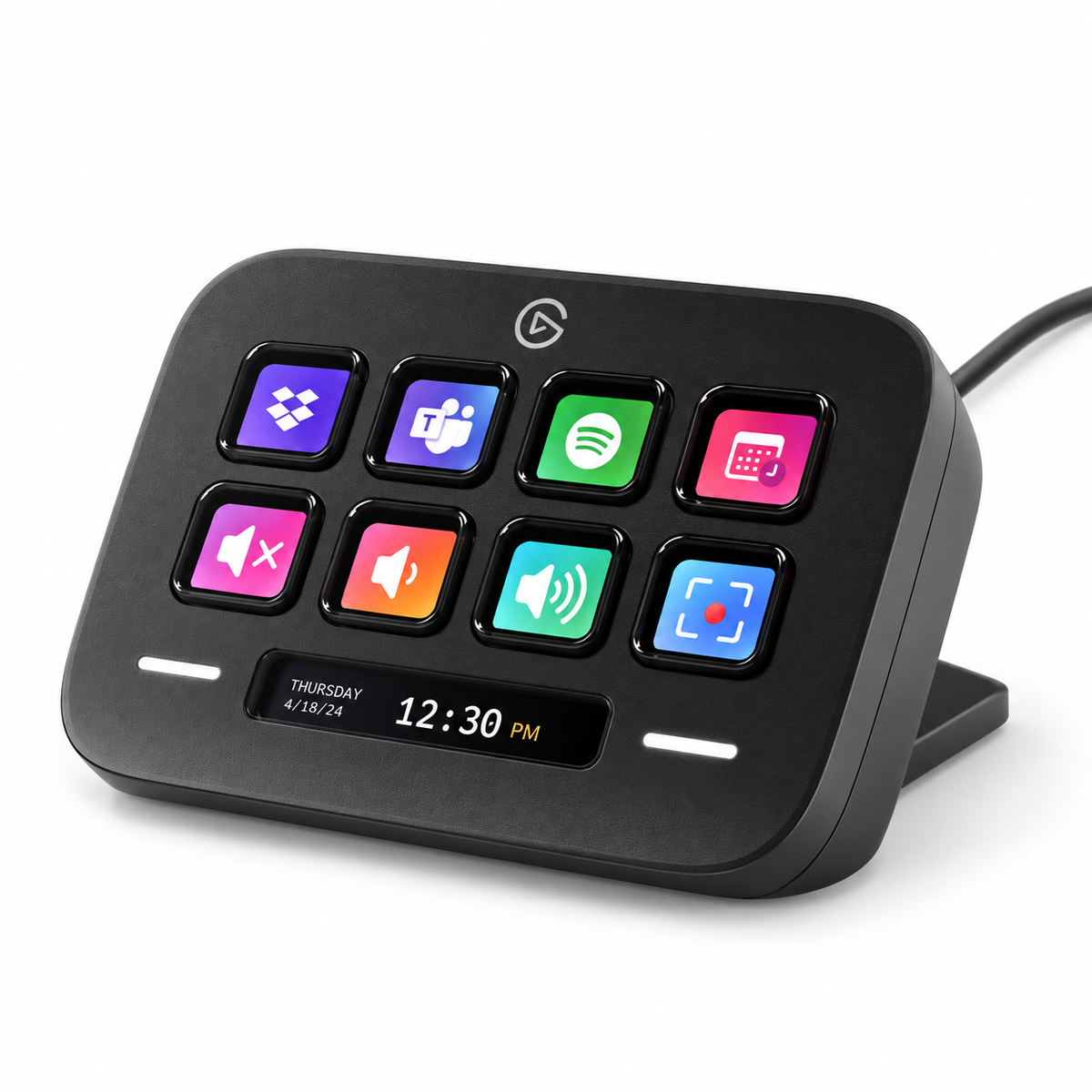 Elgato Stream Deck Neo 8-Key USB Controller - Black