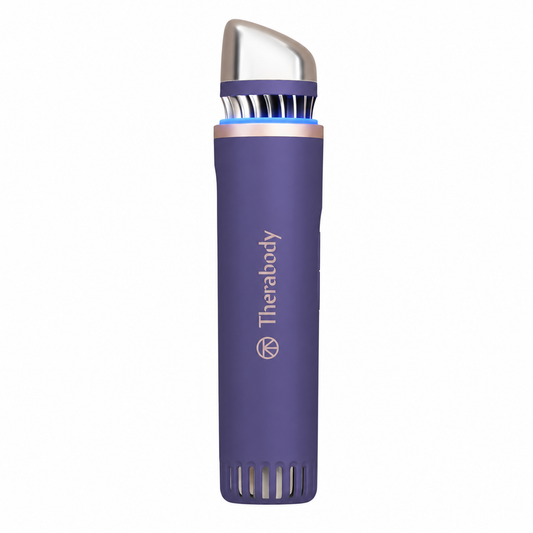 Therabody TheraFace Depuffing Wand Cold & Heat Therapy – Indigo