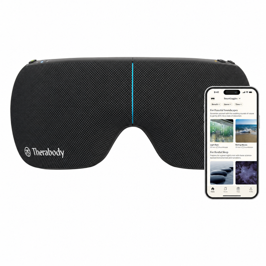 Therabody SmartGoggles 2nd Gen Heated Eye Massager – Black