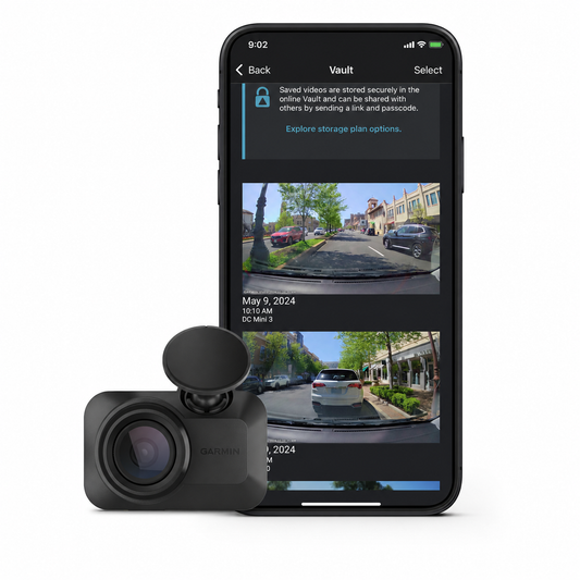 Garmin Dash Cam Mini 3 Compact 1080p Dash Camera with GPS