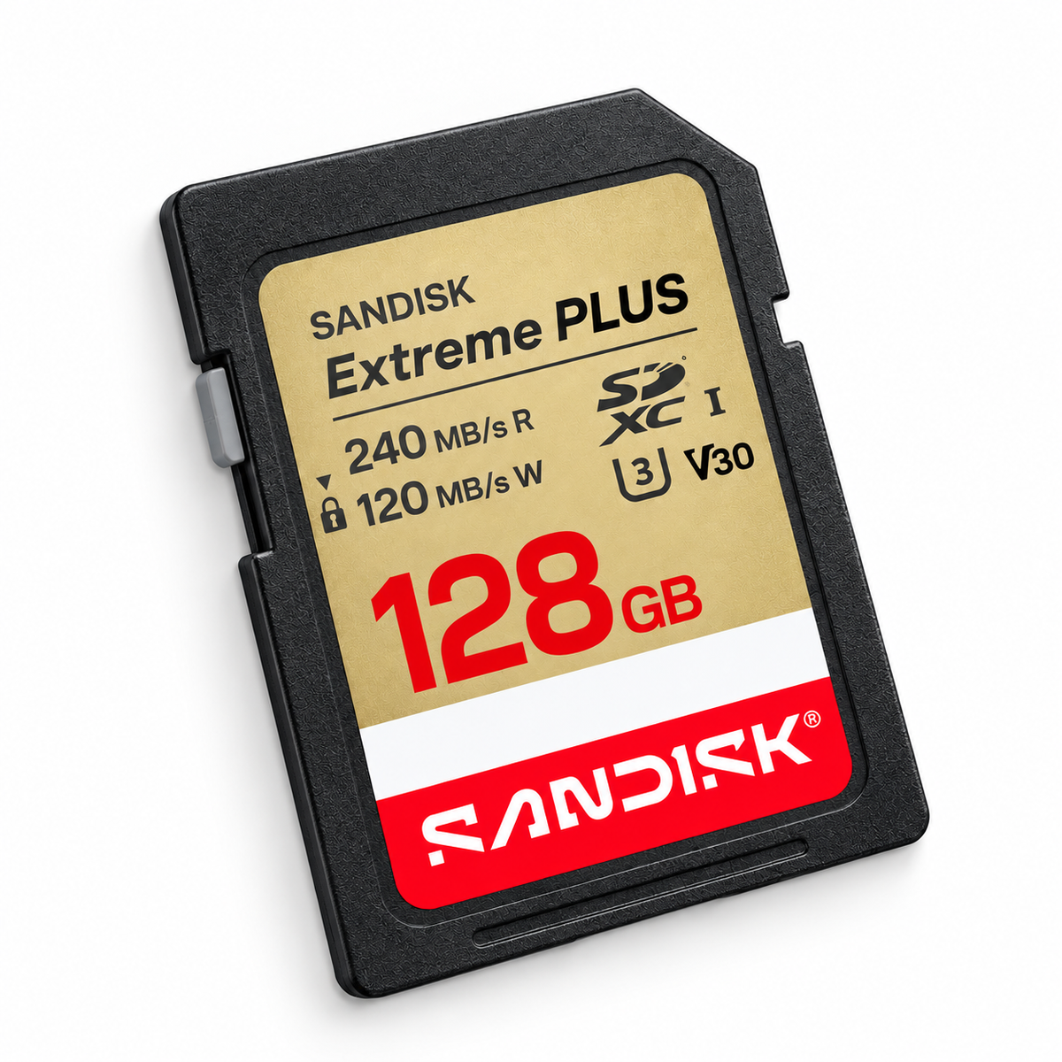 SanDisk Extreme PLUS 128GB SDXC - view 3