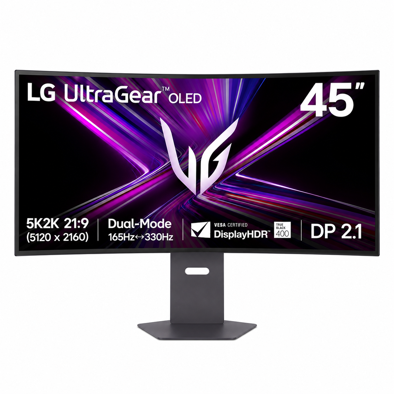 LG UltraGear 45GX950A-B 45" OLED 5K2K 165Hz Curved Gaming Monitor