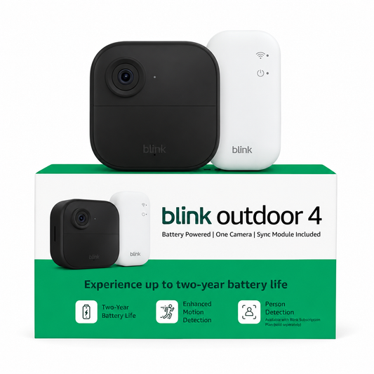 Blink Outdoor 4 Wireless 1080p Security Camera Sync Module Core 1 Camera