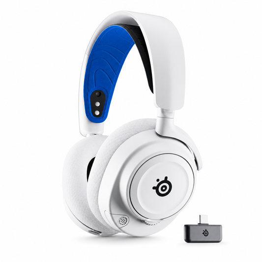 SteelSeries Arctis Nova 7P Wireless Gaming Headset White Multi-Platform